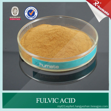 95% Min Fulvic Acid Powder Used as Foliar Fertilizer